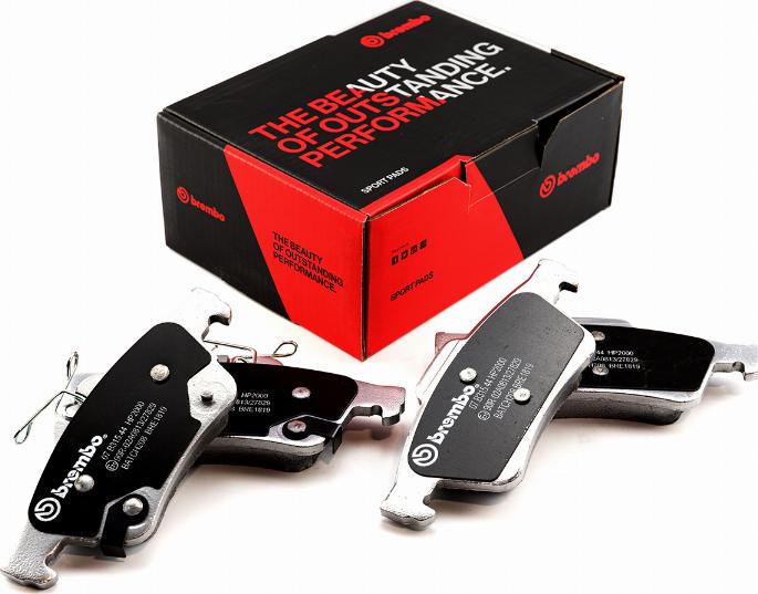 Brembo 07.B315.44 - High Performance Brake Pad Set car-mod.net