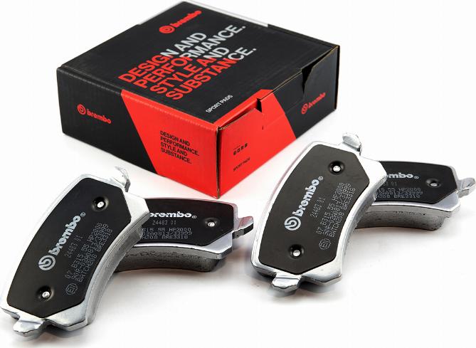 Brembo 07.B315.55 - High Performance Brake Pad Set car-mod.net