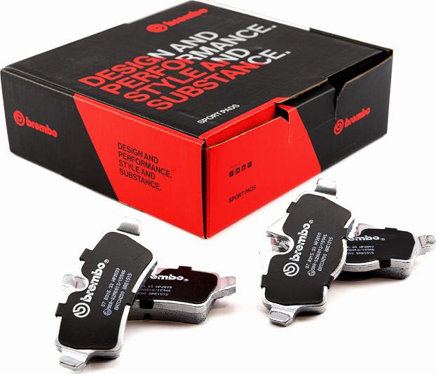 Brembo 07.B315.33 - High Performance Brake Pad Set car-mod.net