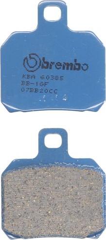 Brembo 07BB20CC - Brake Pad Set, disc brake car-mod.net