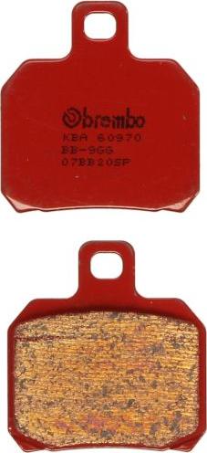 Brembo 07BB20SP - Brake Pad Set, disc brake car-mod.net