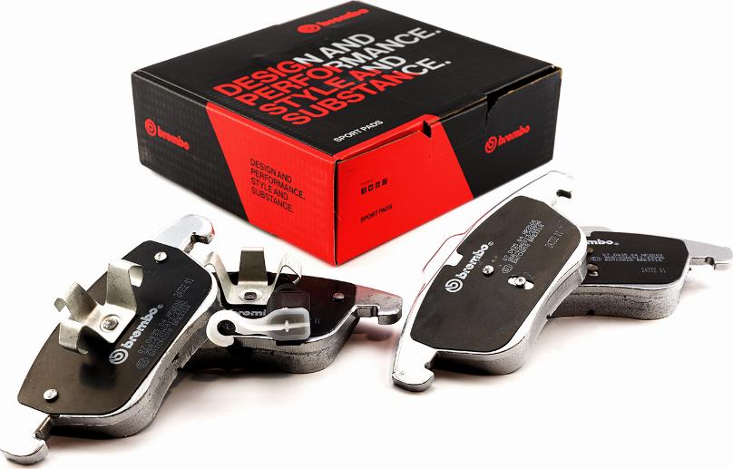 Brembo 07.D435.04 - High Performance Brake Pad Set car-mod.net
