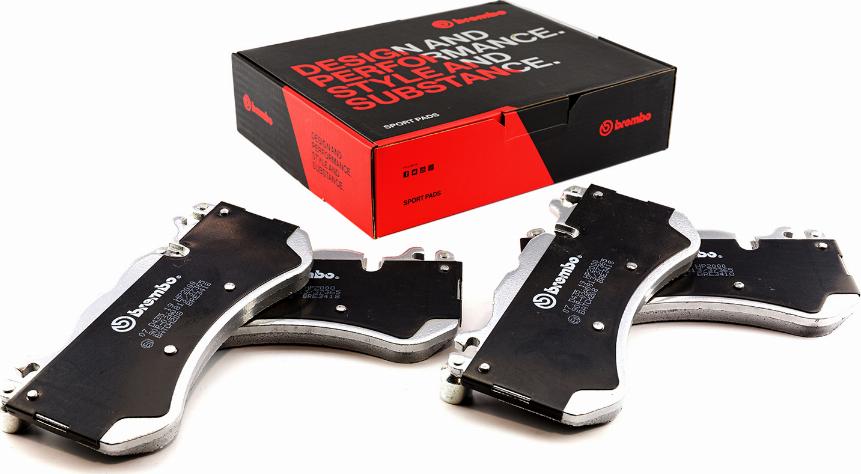 Brembo 07.D435.19 - High Performance Brake Pad Set car-mod.net