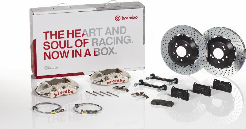 Brembo 2P1.8021AR - High Performance Brake Kit car-mod.net