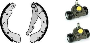 Brembo H 59 033 - Drum Brake Shoe Set car-mod.net