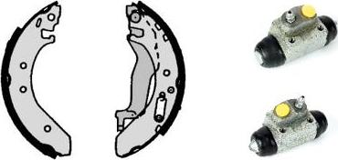 Brembo H 52 010 - Drum Brake Shoe Set car-mod.net