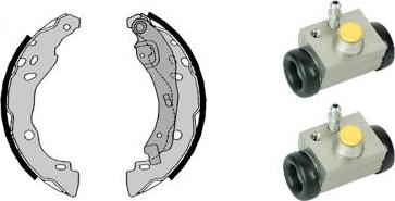 Brembo H 68 072 - Drum Brake Shoe Set car-mod.net