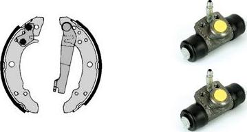 Brembo H 85 011 - Drum Brake Shoe Set car-mod.net
