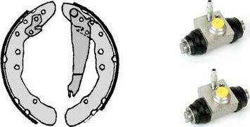 Brembo H 85 032 - Drum Brake Shoe Set car-mod.net