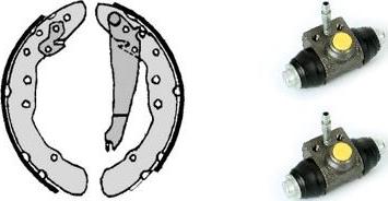 Brembo H 85 027 - Drum Brake Shoe Set car-mod.net