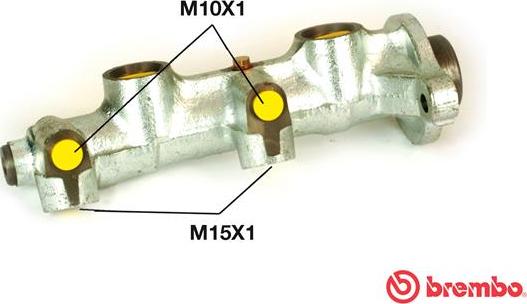 Brembo M 59 046 - Brake Master Cylinder car-mod.net