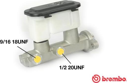 Brembo M 59 060 - Brake Master Cylinder car-mod.net