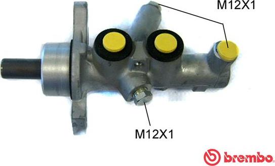 Brembo M 50 037 - Brake Master Cylinder car-mod.net