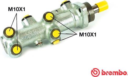Brembo M 61 008 - Brake Master Cylinder car-mod.net