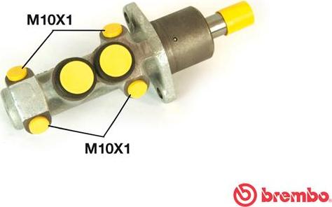 Brembo M 85 010 - Brake Master Cylinder car-mod.net