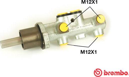Brembo M 85 037 - Brake Master Cylinder car-mod.net