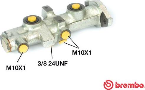 Brembo M B1 001 - Brake Master Cylinder car-mod.net