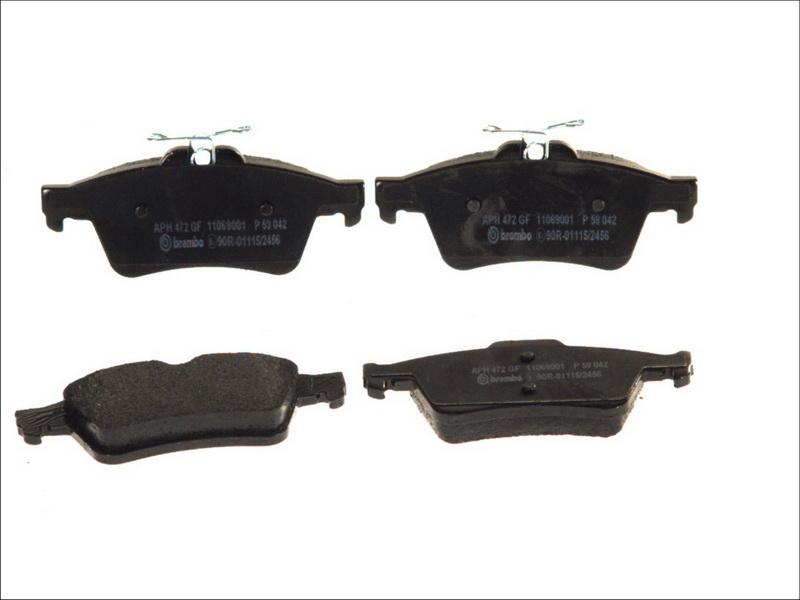 Brembo P 59 042 - Brake Pad Set, disc brake car-mod.net