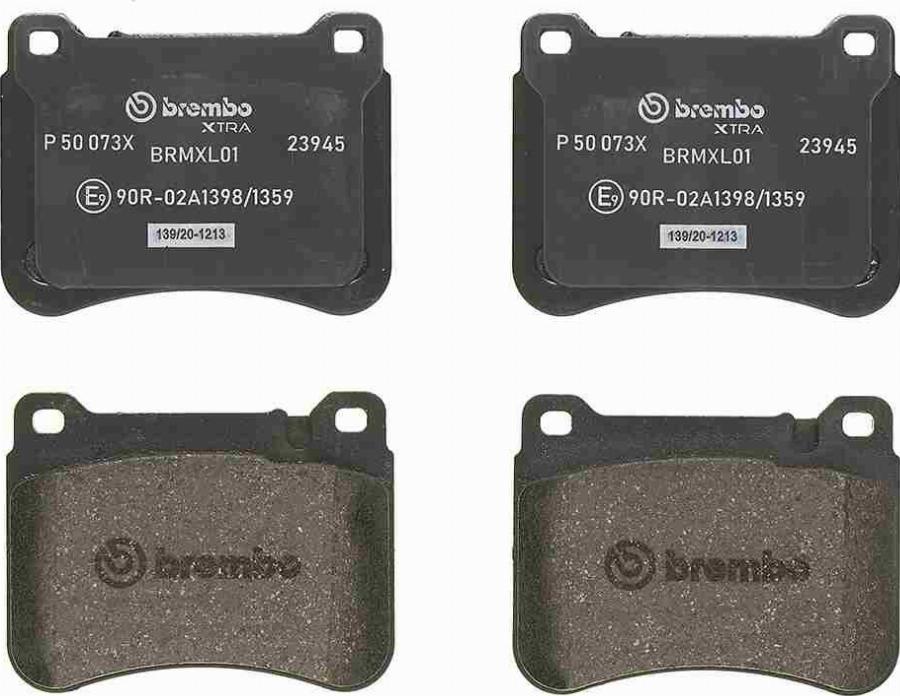Brembo P 50 073X - Brake Pad Set, disc brake car-mod.net