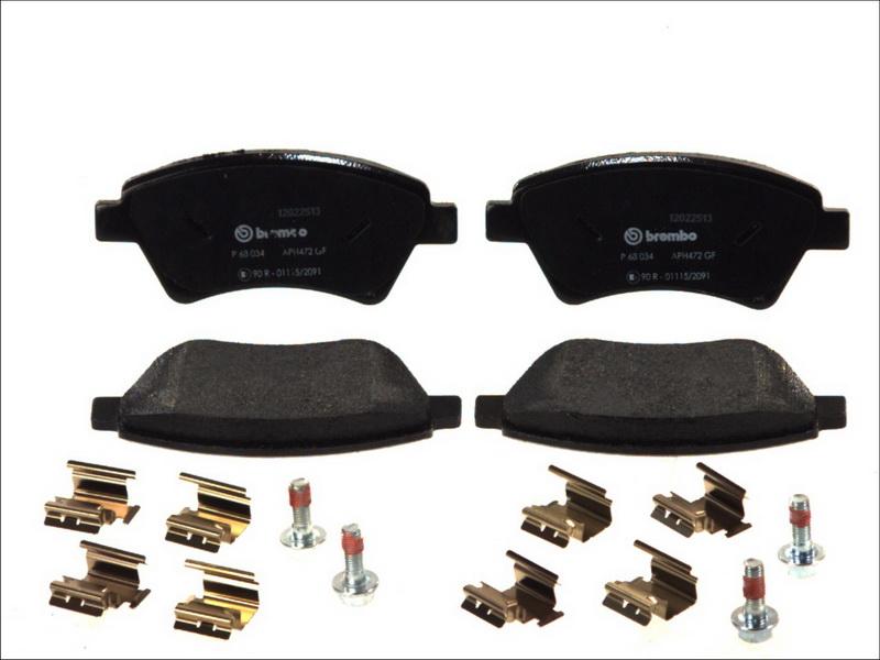 Brembo P 68 034 - Brake Pad Set, disc brake car-mod.net