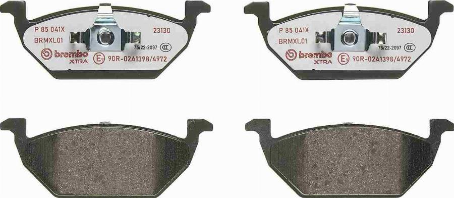 Brembo P 85 041X - Brake Pad Set, disc brake car-mod.net