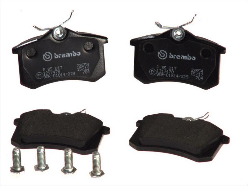 Brembo P 85 017 - Brake Pad Set, disc brake car-mod.net