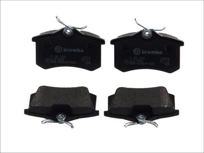 Brembo P 85 020 - Brake Pad Set, disc brake car-mod.net