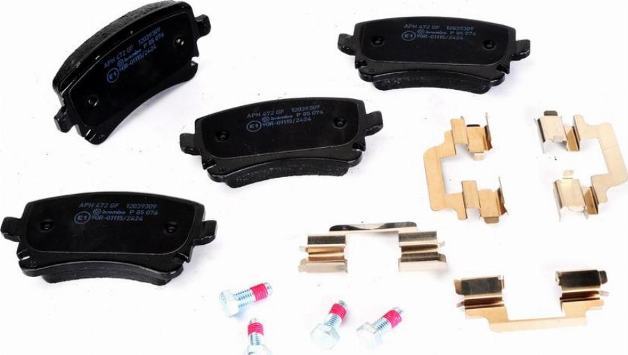 Brembo P 85 076 - Brake Pad Set, disc brake car-mod.net