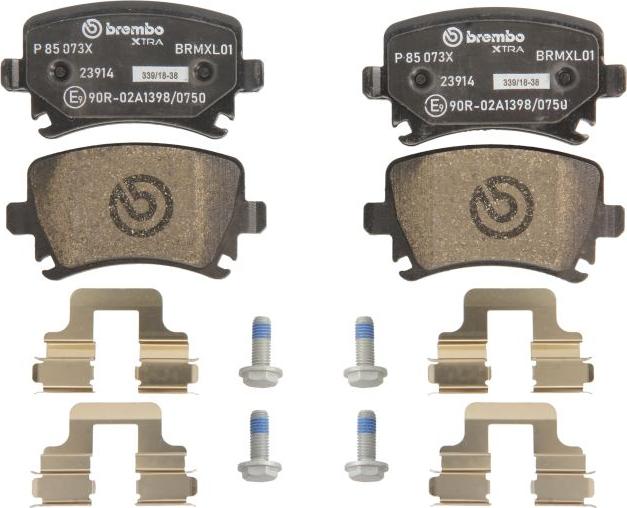 Brembo P 85 073X - Brake Pad Set, disc brake car-mod.net