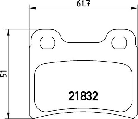 Brembo P 24 030 - Brake Pad Set, disc brake car-mod.net