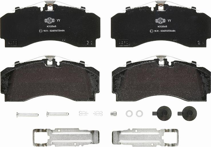 Brembo P A3 101S - Brake Pad Set, disc brake car-mod.net