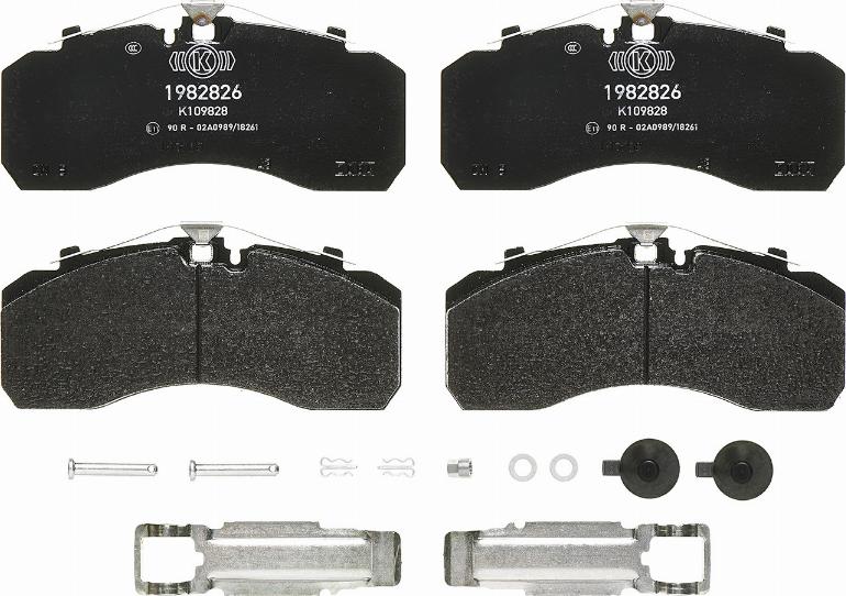 Brembo P B4 601S - Brake Pad Set, disc brake car-mod.net