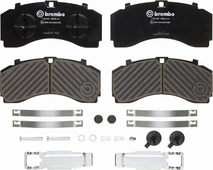 Brembo P B4 005 - Brake Pad Set, disc brake car-mod.net