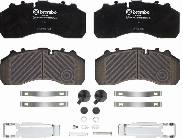 Brembo P B4 301 - Brake Pad Set, disc brake car-mod.net