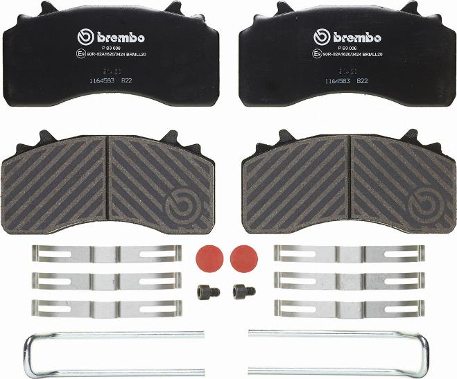 Brembo P B3 006 - Brake Pad Set, disc brake car-mod.net
