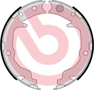 Brembo S 11 511 - Brake Shoe Set, parking brake car-mod.net