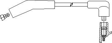 Bremi 437/38 - Ignition Cable car-mod.net