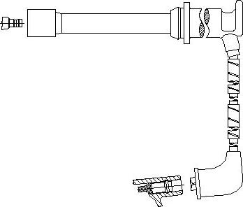 Bremi 658F104 - Ignition Cable car-mod.net
