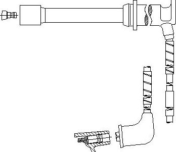 Bremi 658H124 - Ignition Cable car-mod.net