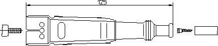 Bremi 10210/5 - Plug, spark plug car-mod.net