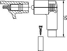 Bremi 10221VW1 - Plug, distributor car-mod.net
