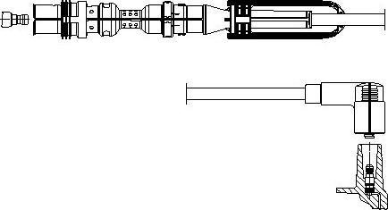 Bremi 1A10/100 - Ignition Cable car-mod.net