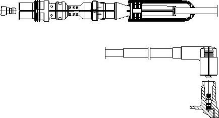 Bremi 1A10E58 - Ignition Cable car-mod.net