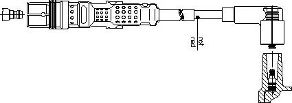 Bremi 1A24E86 - Ignition Cable car-mod.net
