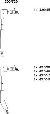 Bremi 300/729 - Ignition Cable Kit car-mod.net