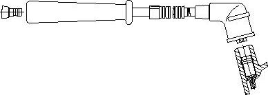Bremi 731E66 - Ignition Cable car-mod.net