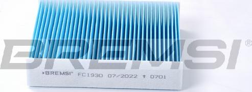 Bremsi FC1930 - Filter, interior air car-mod.net