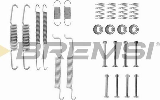 Bremsi SK0569 - Accessory Kit, brake shoes car-mod.net