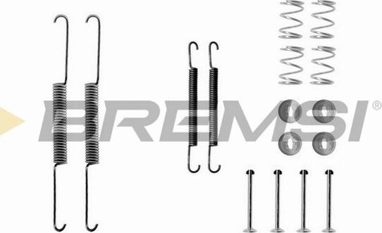 Bremsi SK0659 - Accessory Kit, brake shoes car-mod.net
