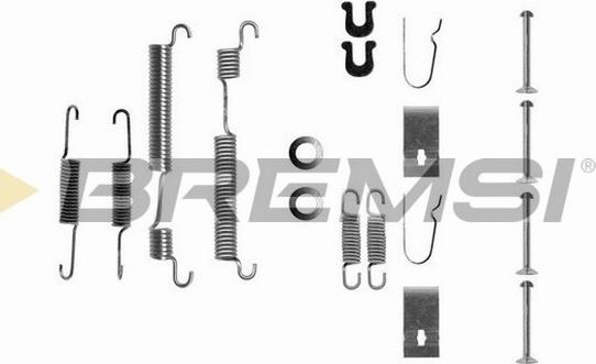 Bremsi SK0653 - Accessory Kit, brake shoes car-mod.net